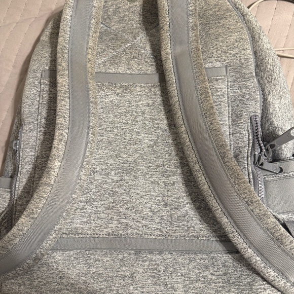 Dagne Dover Dakota Neoprene Large Backpack in Light Heather Grey - Picture 6 of 6